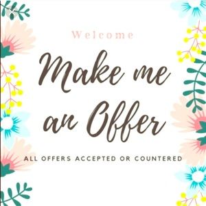 I ❤️ reasonable offers!